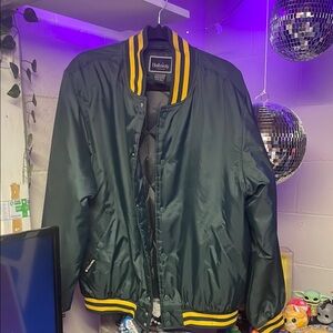 Holloway Green Varsity Jacket